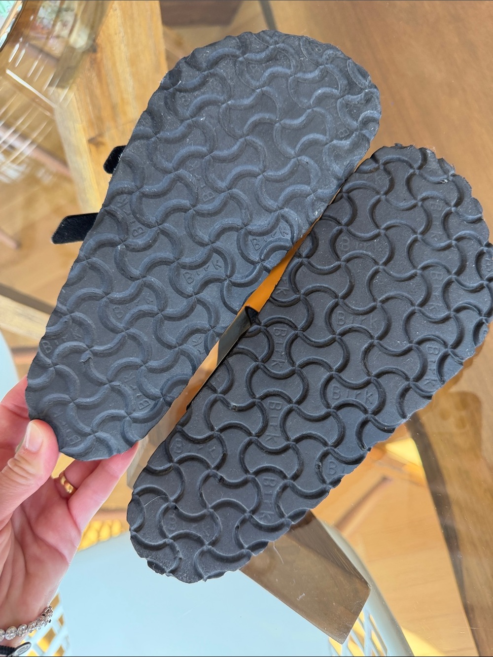 Birkenstock Mayari Black Strap Women's Sandals - Picture 2 of 3